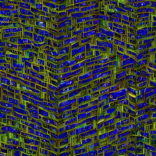 The Blue Machine pattern