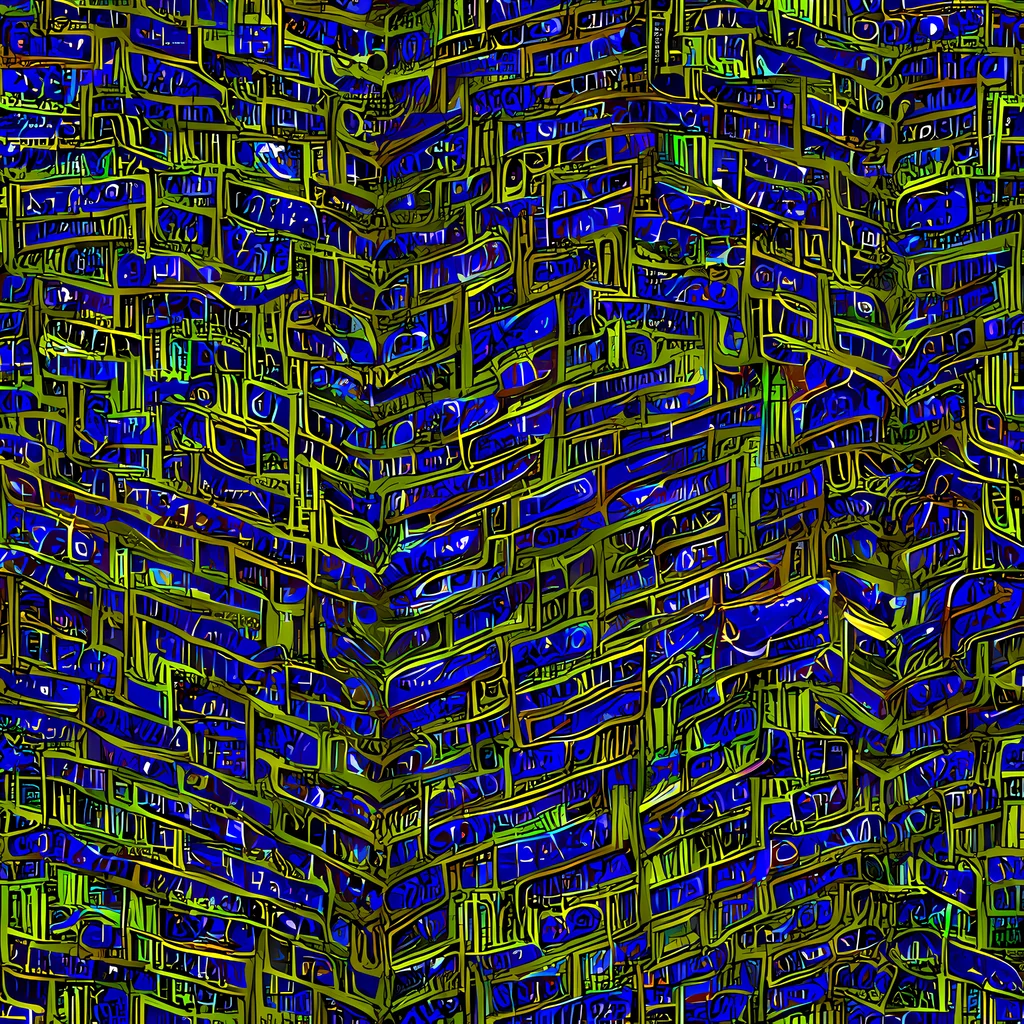 The Blue Machine pattern
