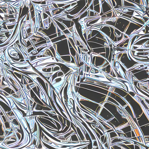 The Chrome Tangle pattern