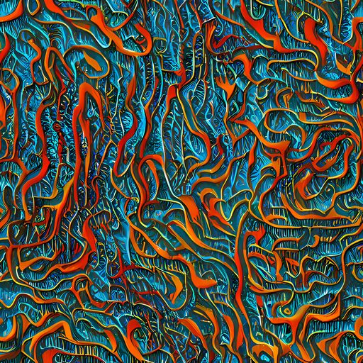 The Inferno Aquatic pattern