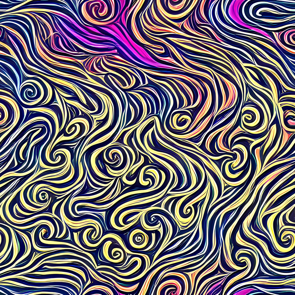 The Velvet Whirlpool pattern