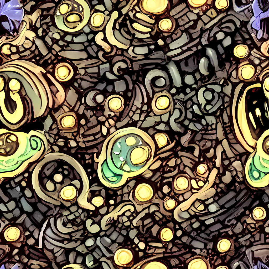 The Gilded Circuit pattern