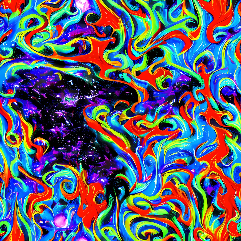 The Sapphire Serpentine pattern