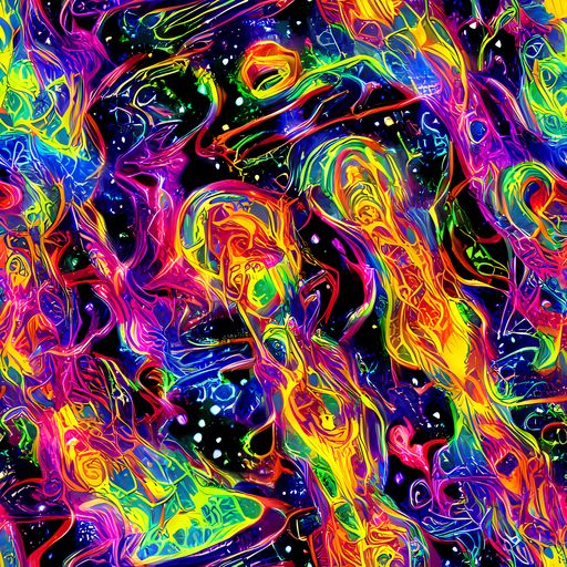 The Hypercolor Dreamscape pattern