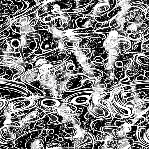 The Graphite Whirlpool pattern