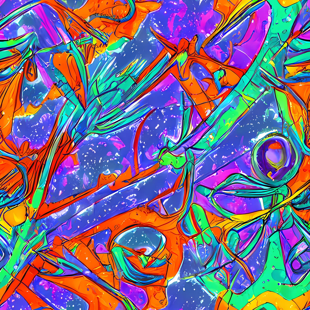 The Hypercolor Splash pattern