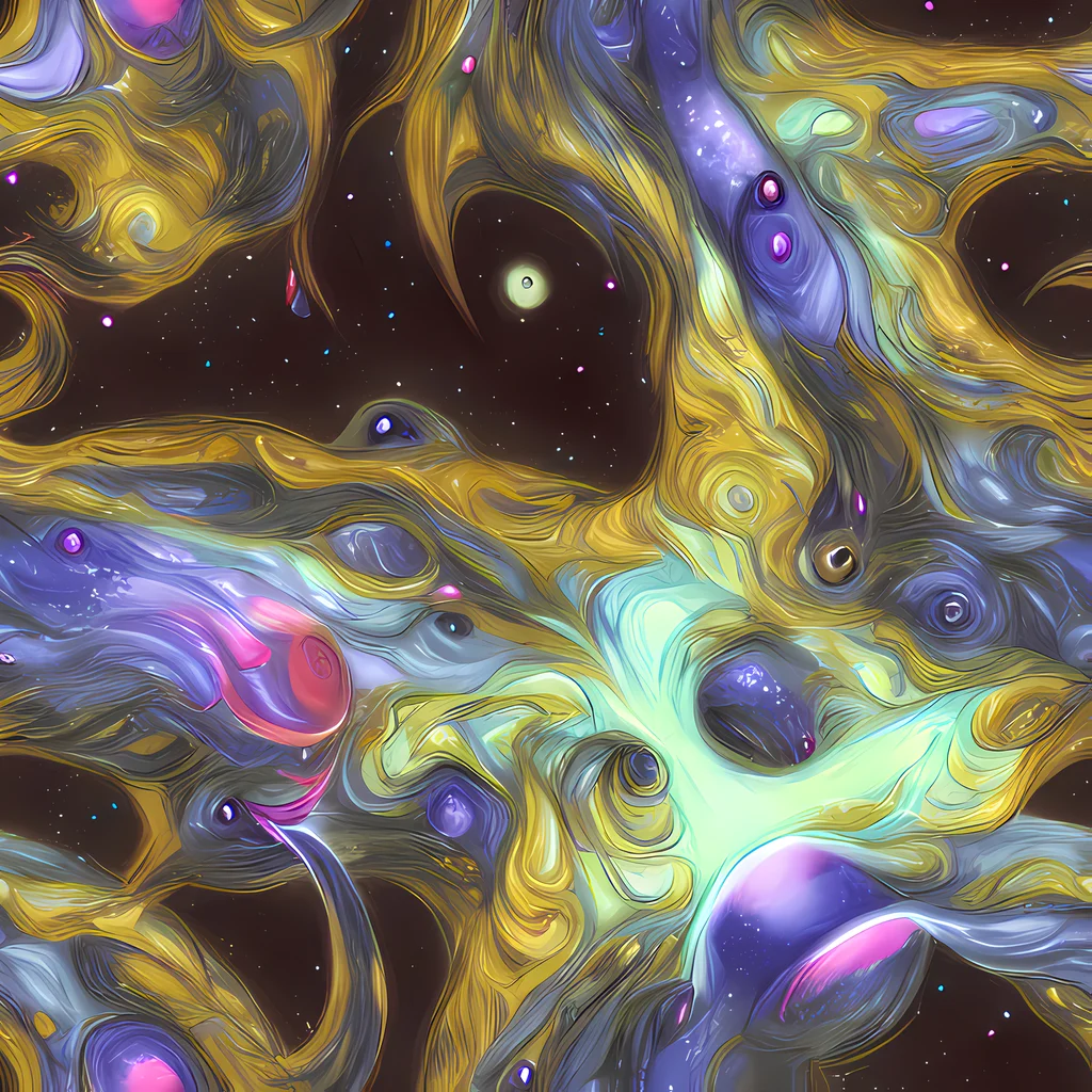 The Indigo Infinity pattern