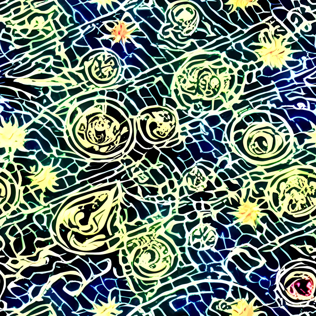 The Midnight Watergarden pattern