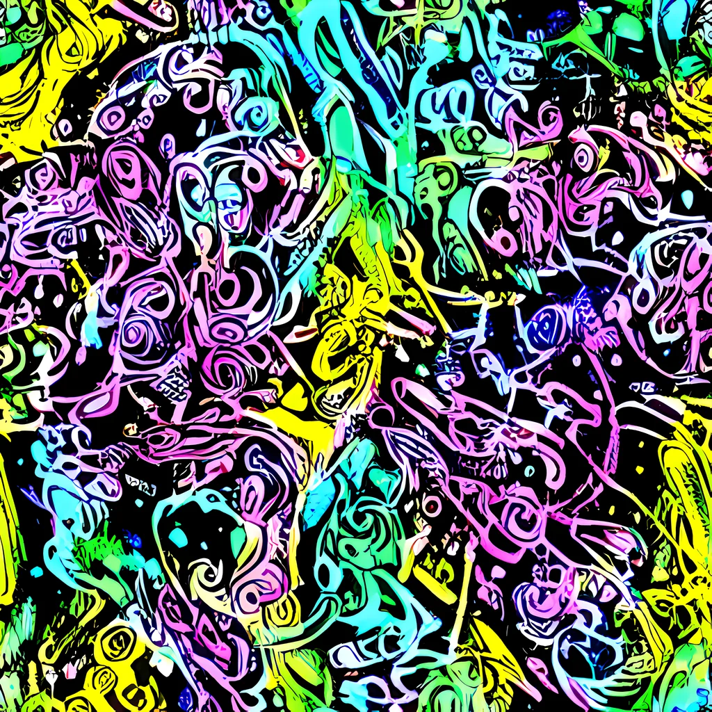 The Psychic Graffiti pattern