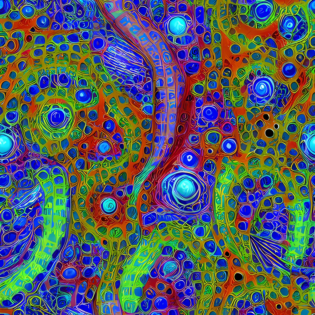 The Psychedelic Matrix pattern