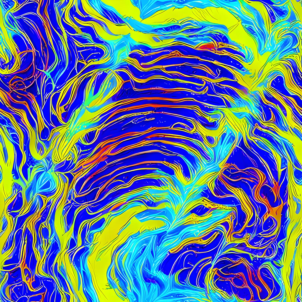 The Sapphire Vortex pattern