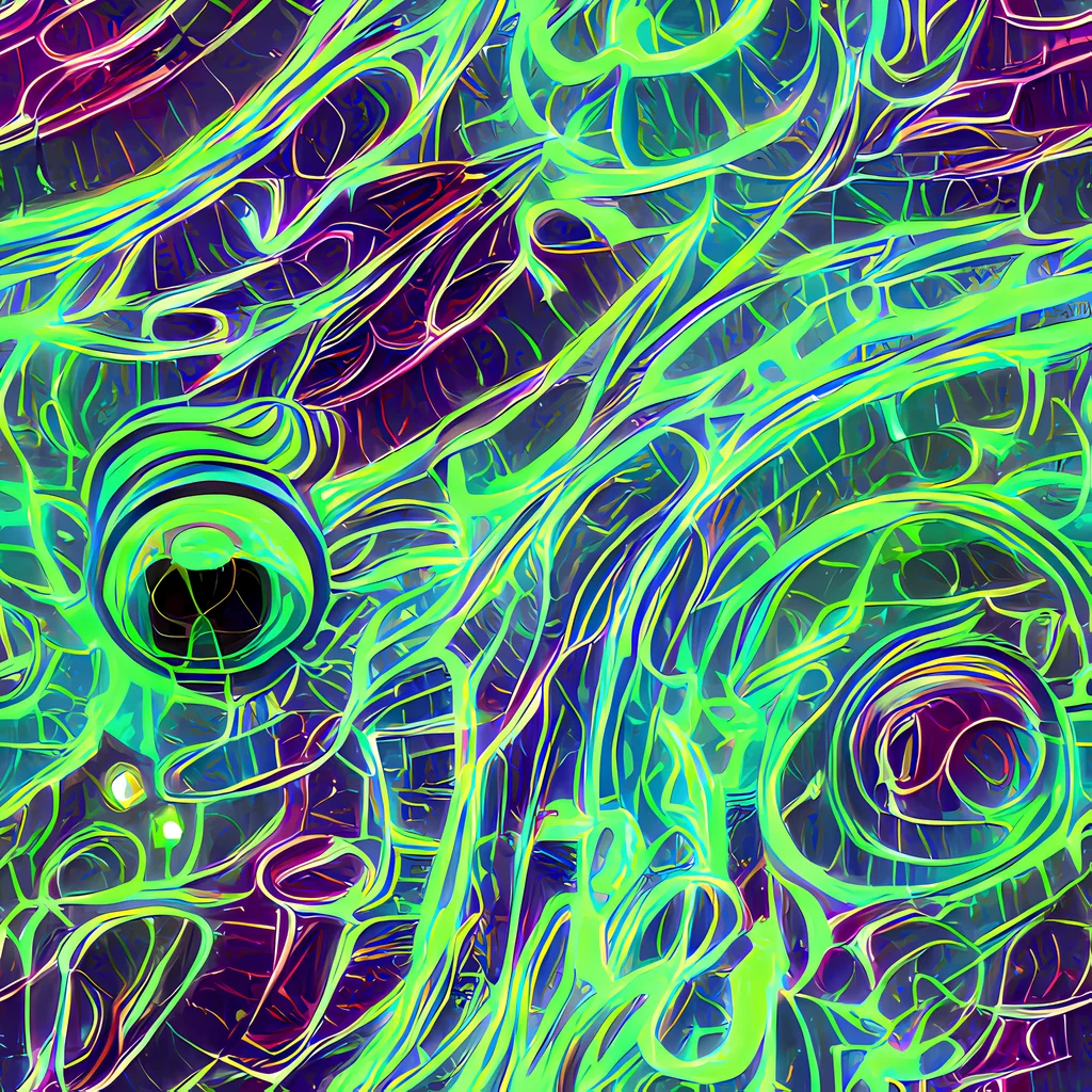 The Synthwave Canopy pattern