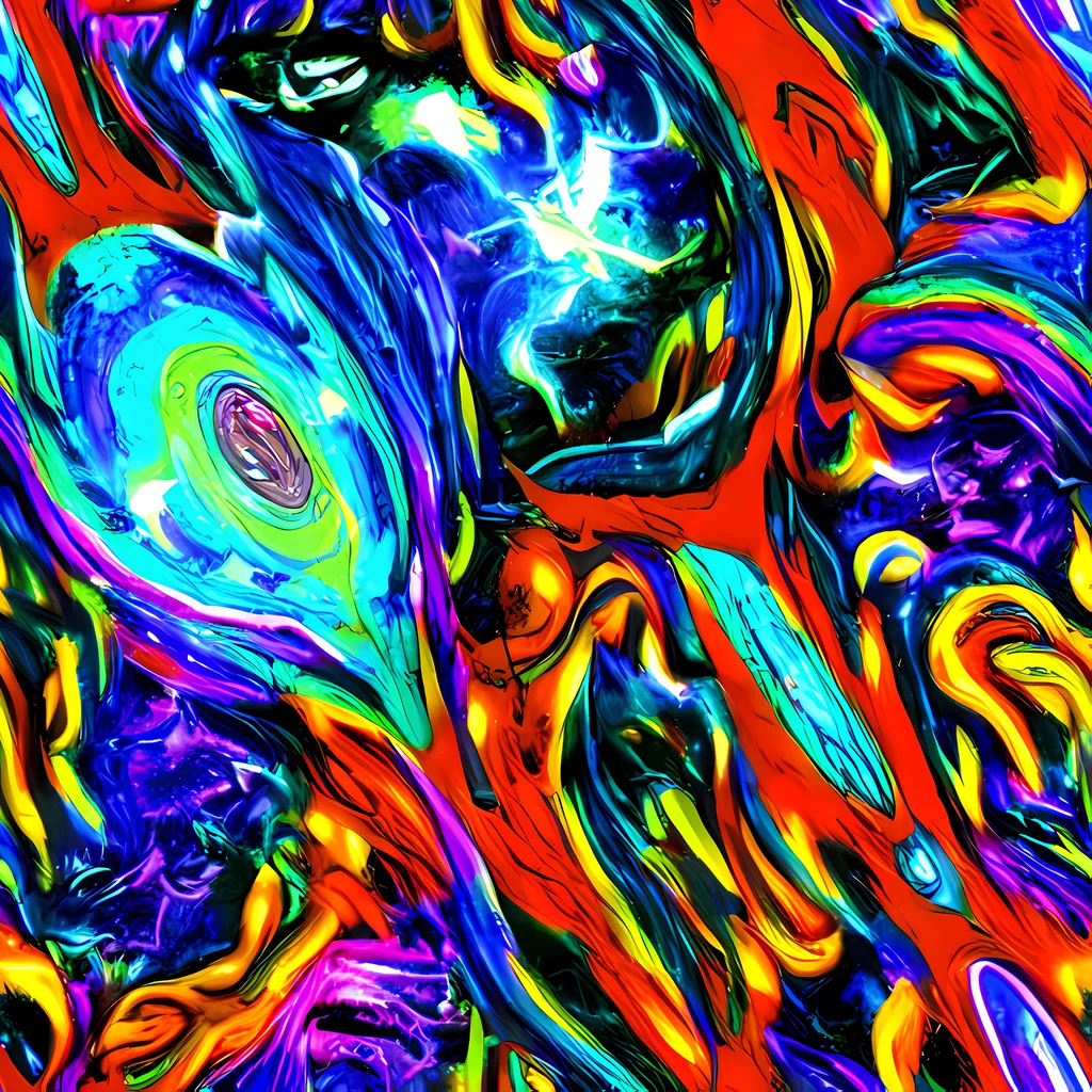 The Atomic Marbling pattern