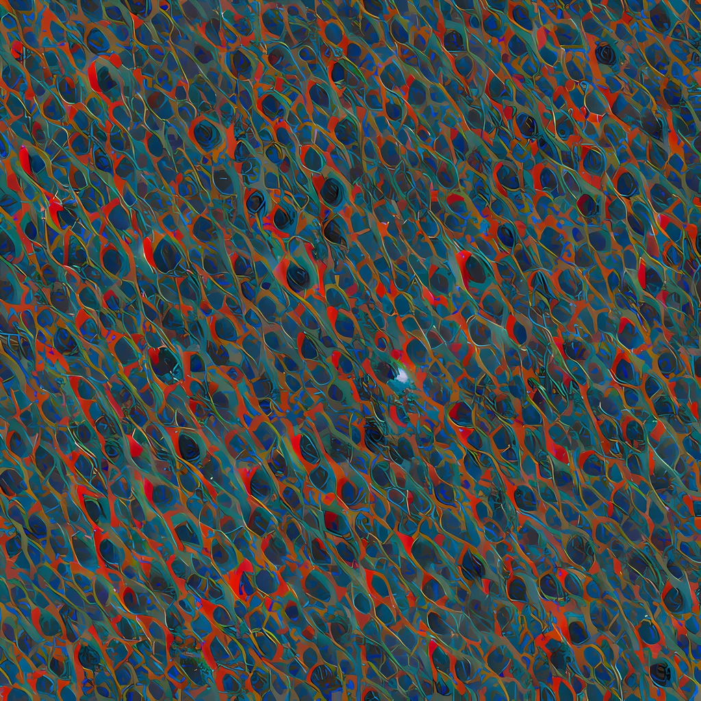 The Indigo Undergrowth pattern