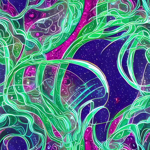 The Emerald Starflow pattern