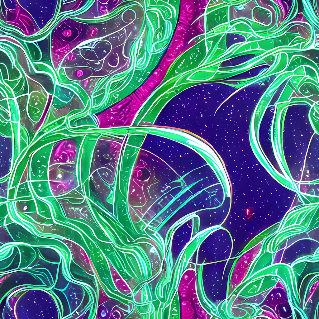 The Emerald Starflow pattern