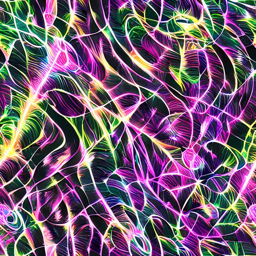 The Cyber Botanical pattern