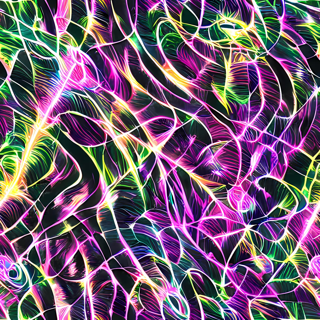 The Cyber Botanical pattern