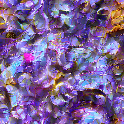 The Prismatic Velvet pattern