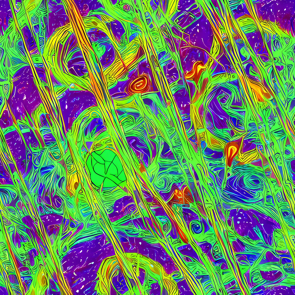 The Wild Neon pattern