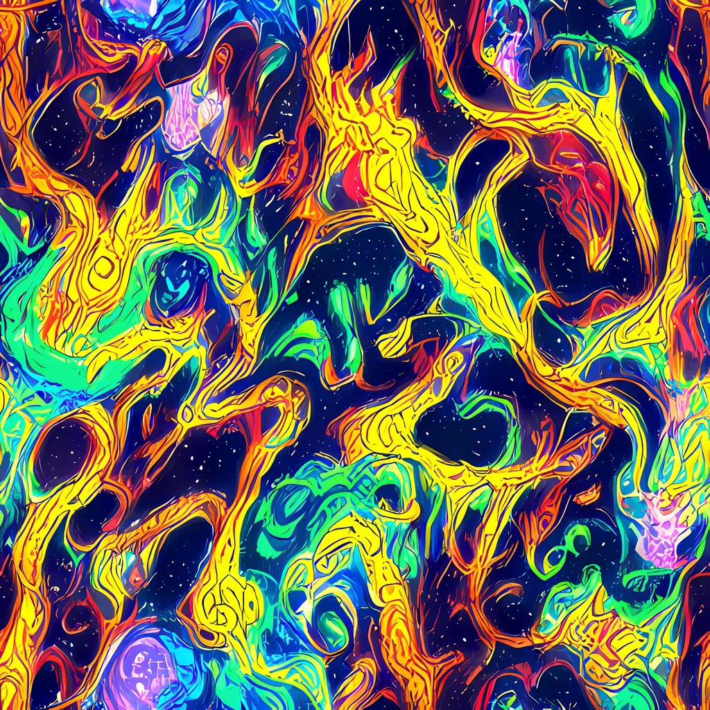 The Fever Dream Galaxy pattern