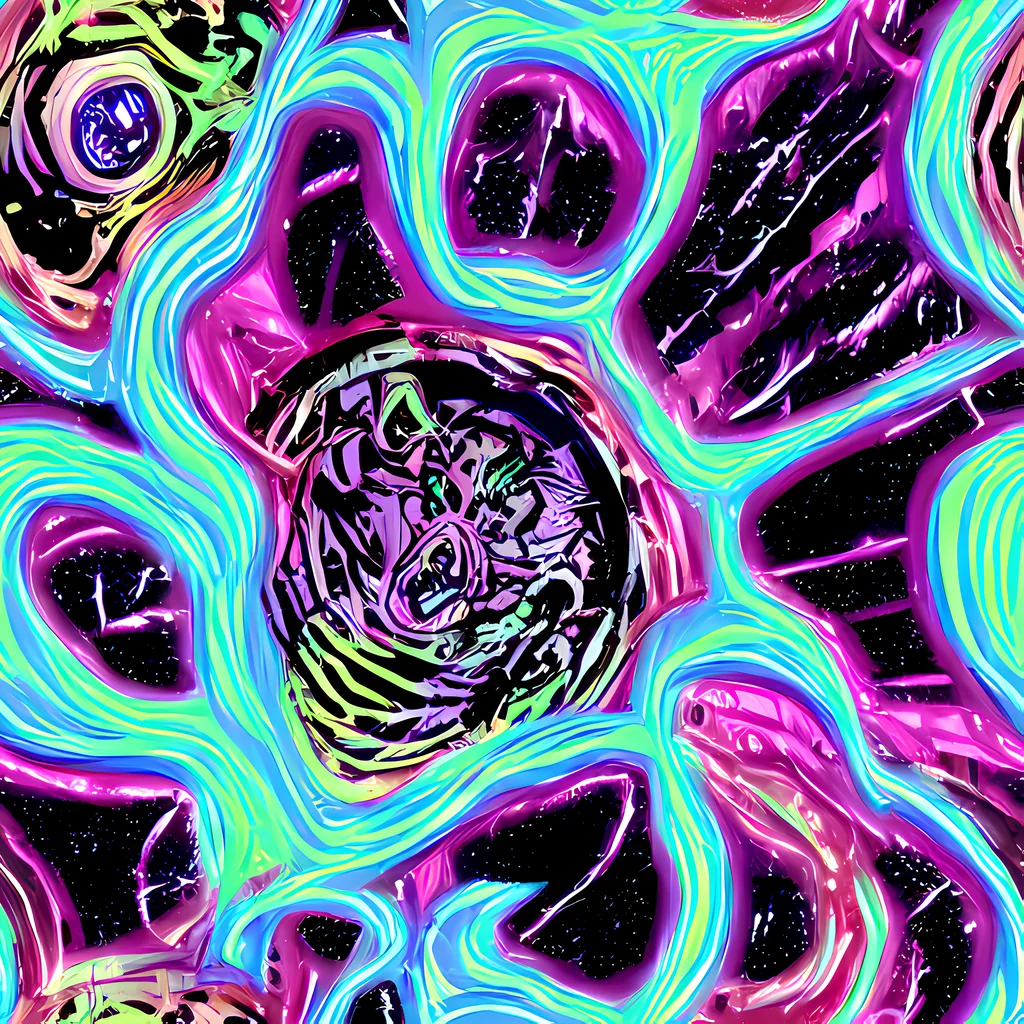 The Cosmic Lava pattern