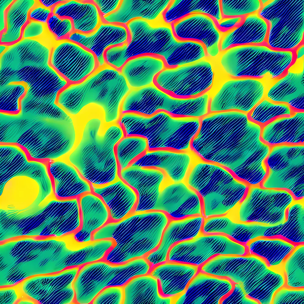 The Luminous Mosaic pattern