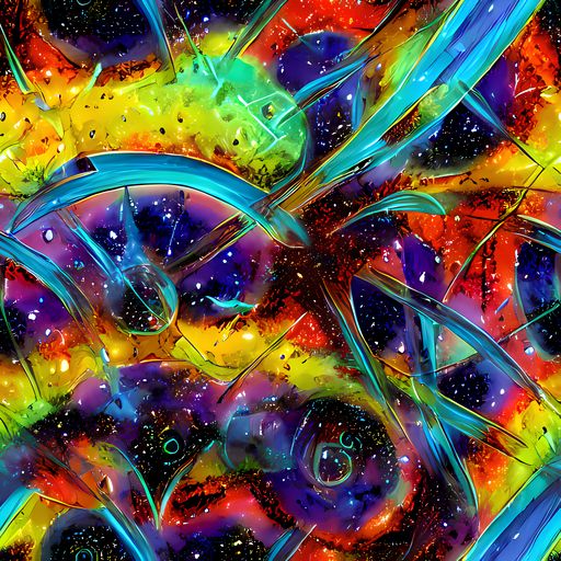 The Electric Chromatica pattern