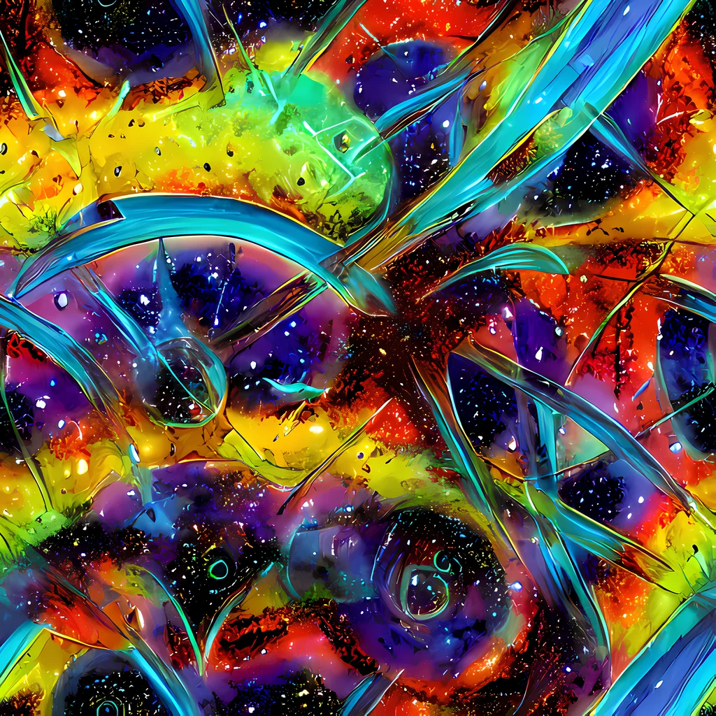 The Electric Chromatica pattern