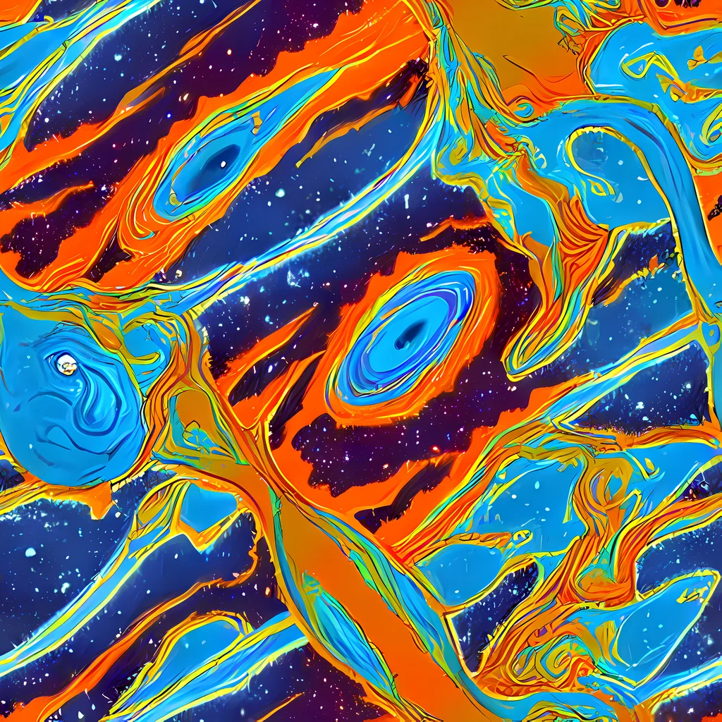 The Blue Inferno pattern