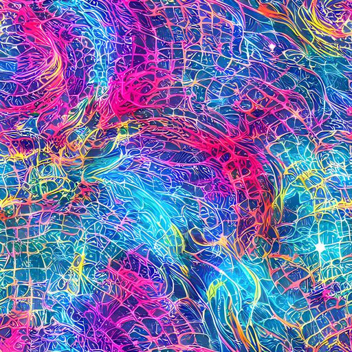 The Hypercolor Rapture pattern
