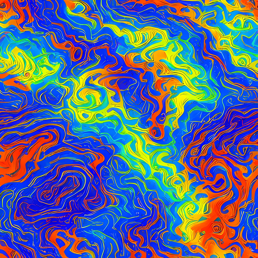 The Blue Heatwave pattern