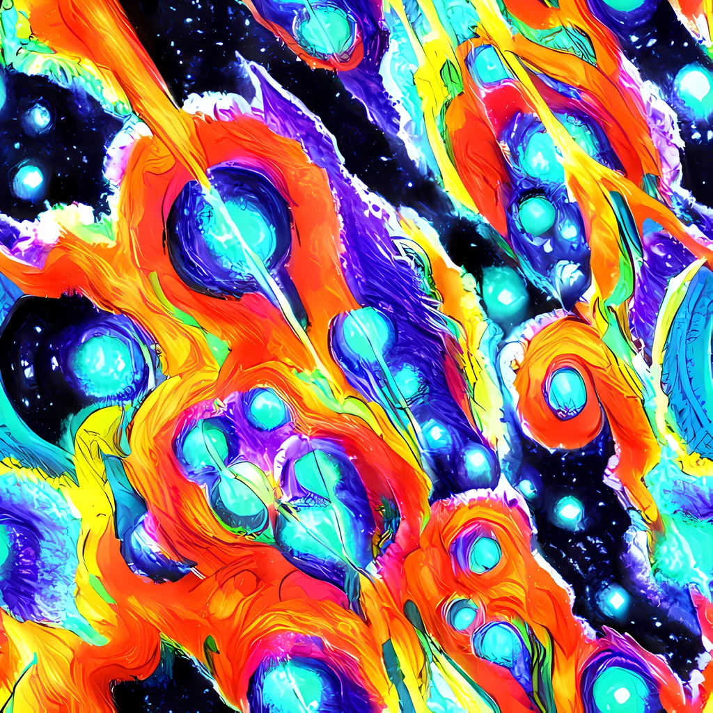 The Astral Lava pattern