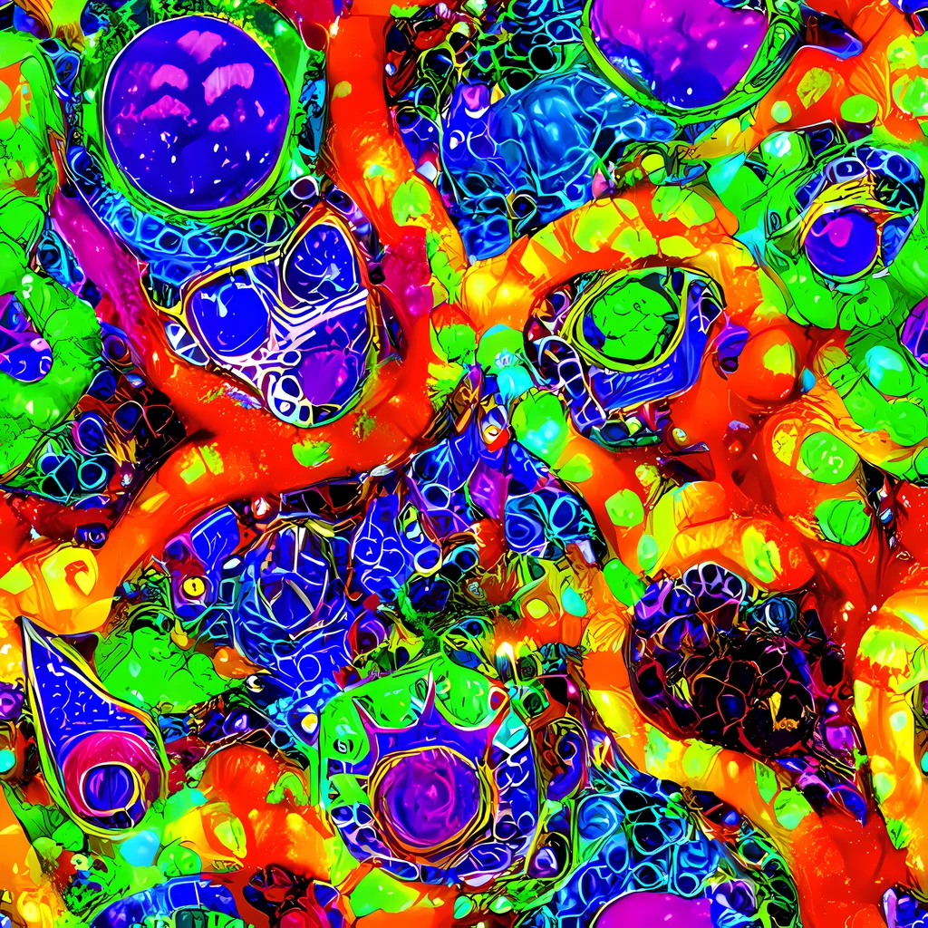 The Vivid Labyrinth pattern