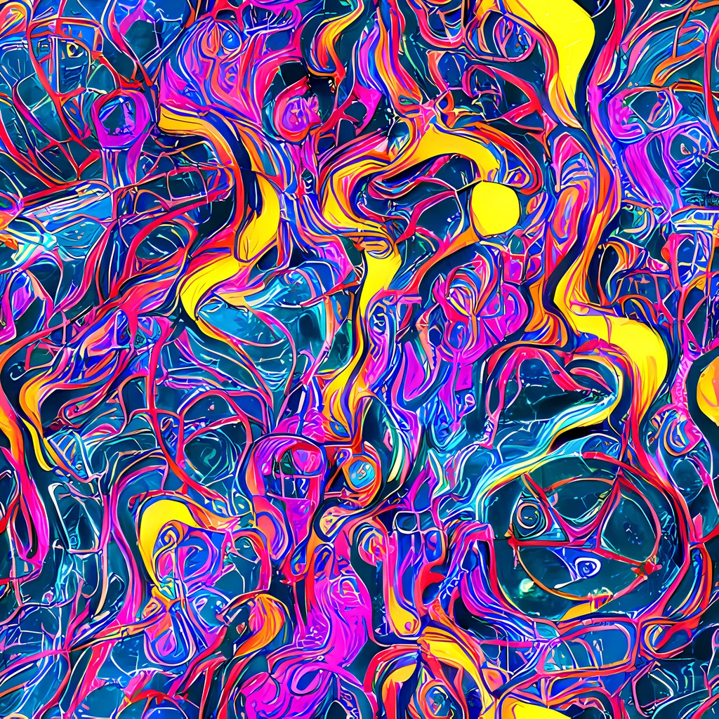 The Magenta Maelstrom pattern