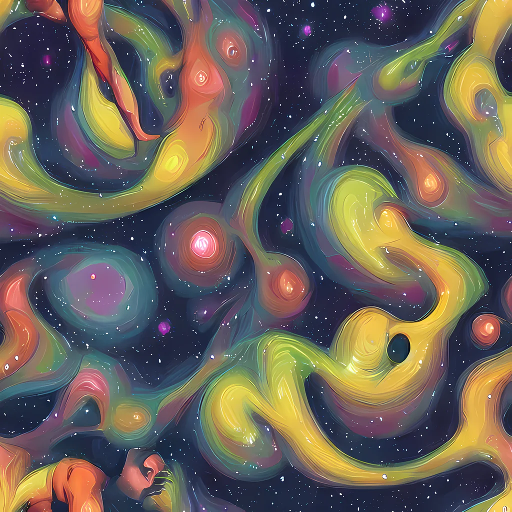 The Aurora Ribbons pattern