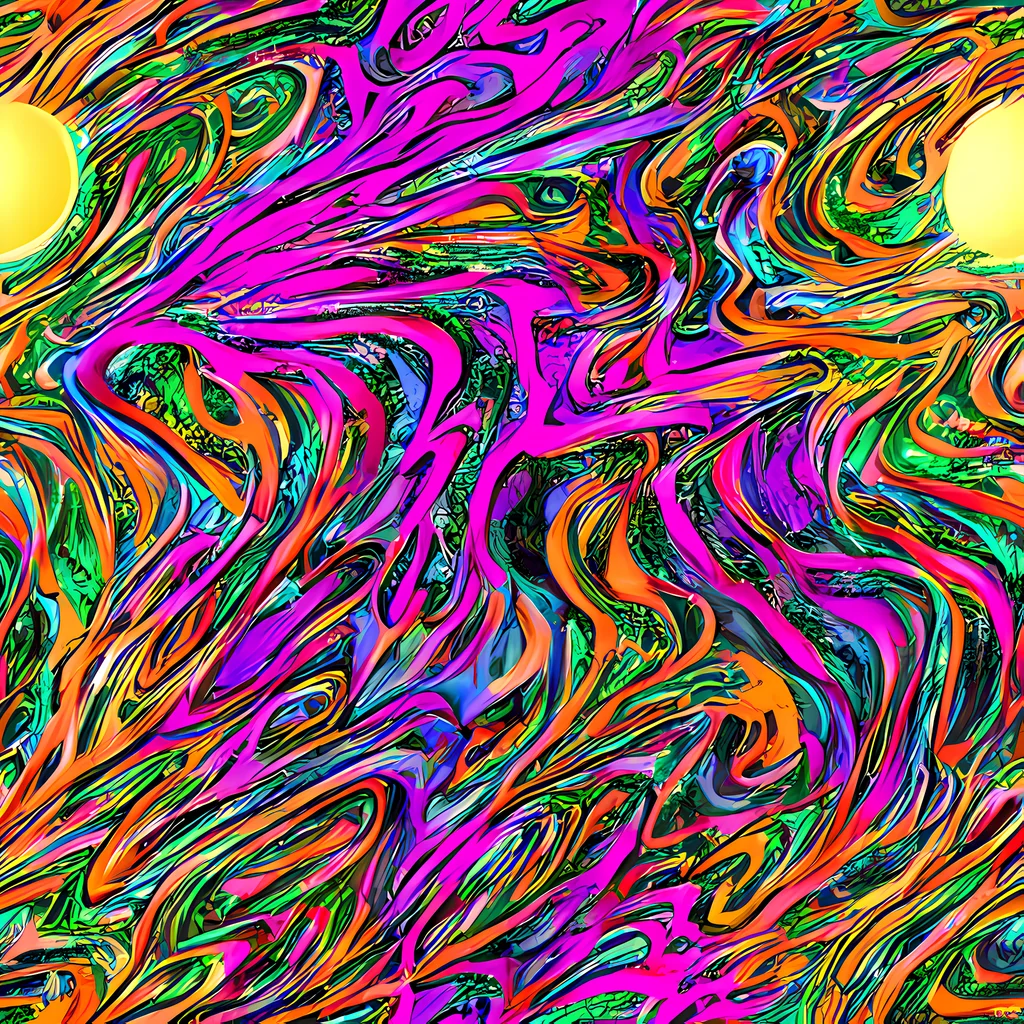 The Acid Opulence pattern