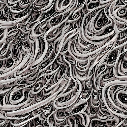 The Noir Marbling pattern