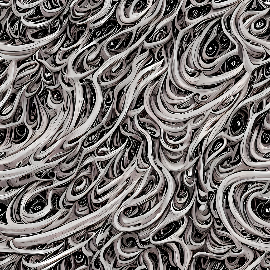 The Noir Marbling pattern