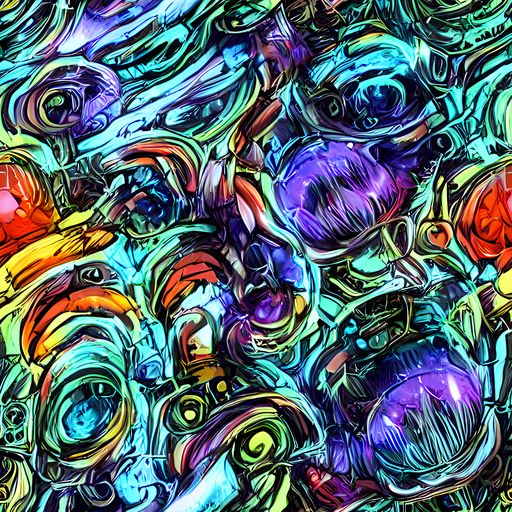 The Iridescent Chaos pattern