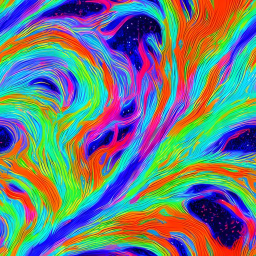 The Rainbow Maelstrom pattern