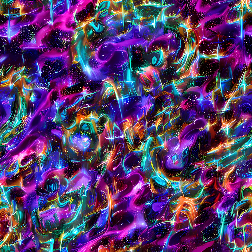 The Magenta Mirage pattern