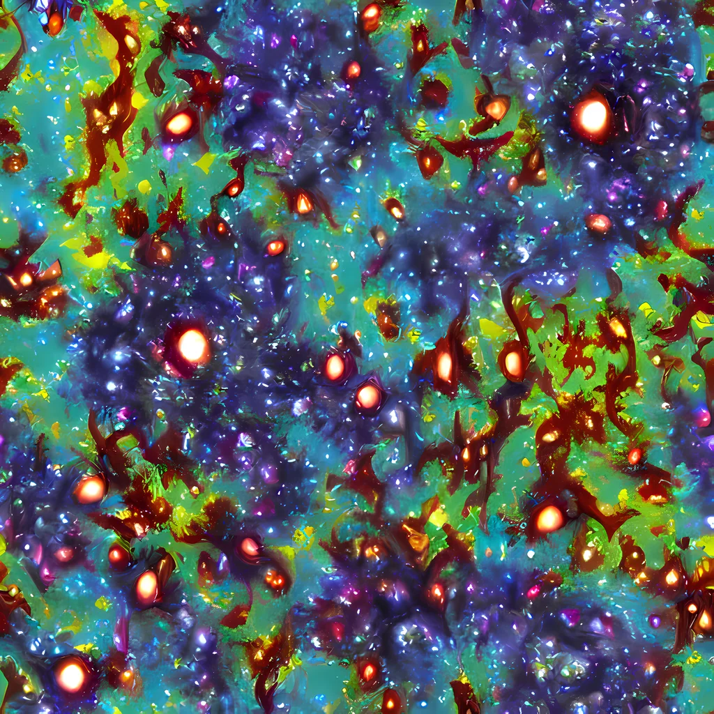 The Bioluminescent Wilds pattern