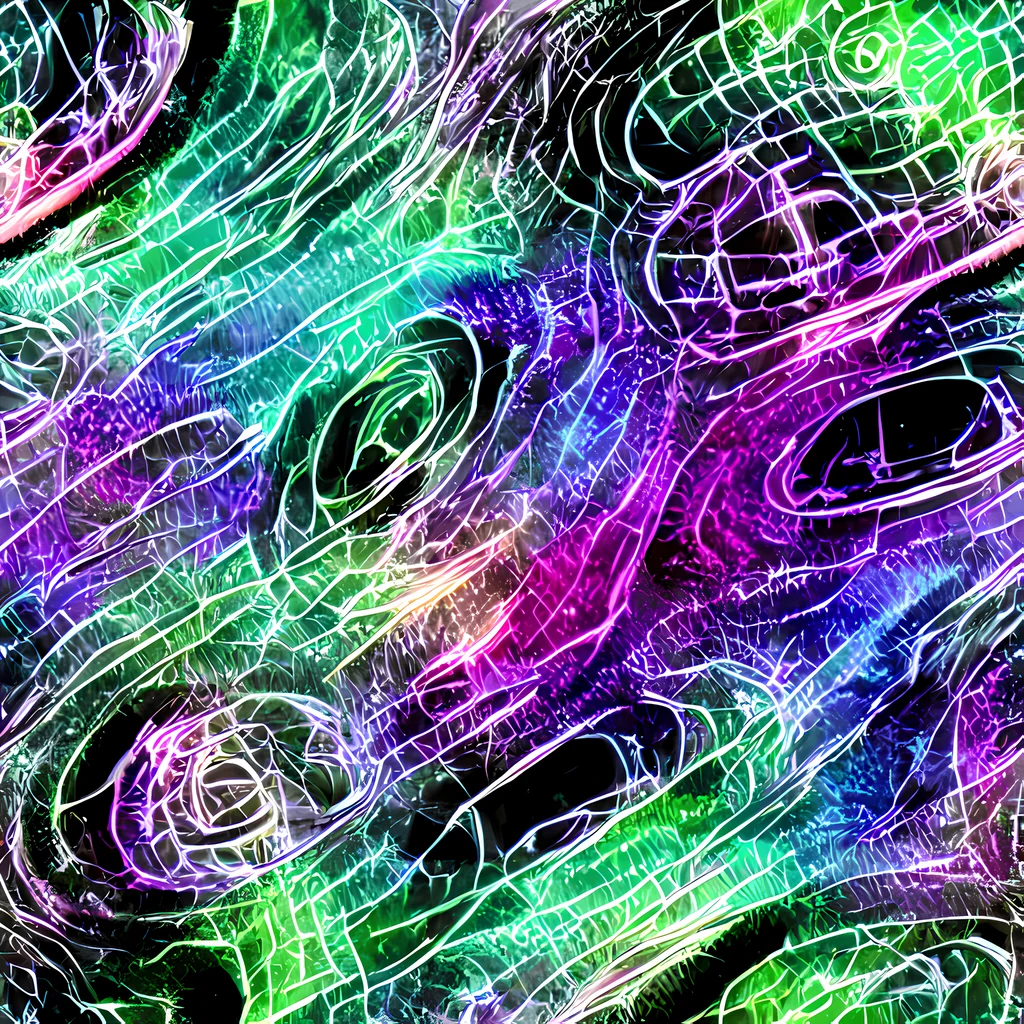 The Neon Venom pattern