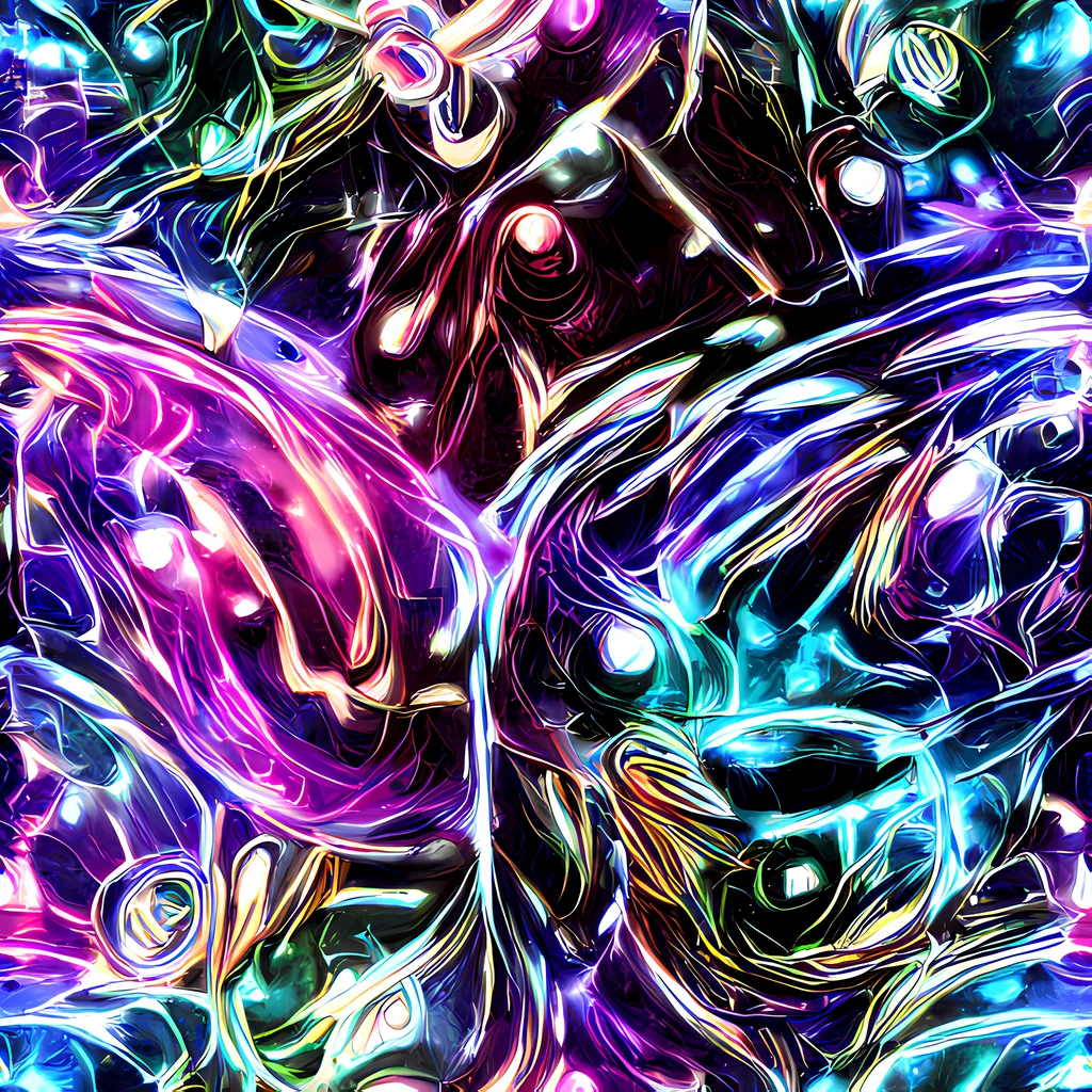 The Cosmic Chrome pattern