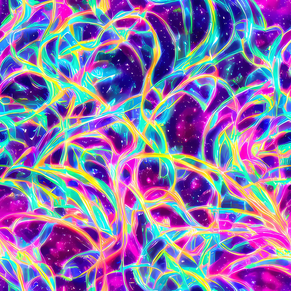 The Electric Starweave pattern