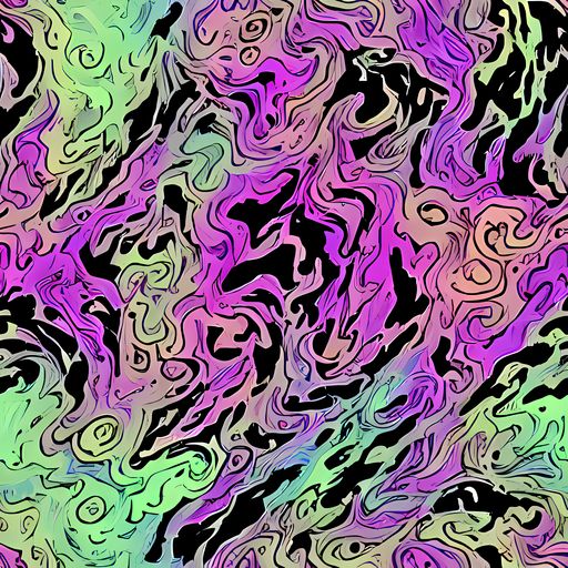 The Psychedelic Ink pattern