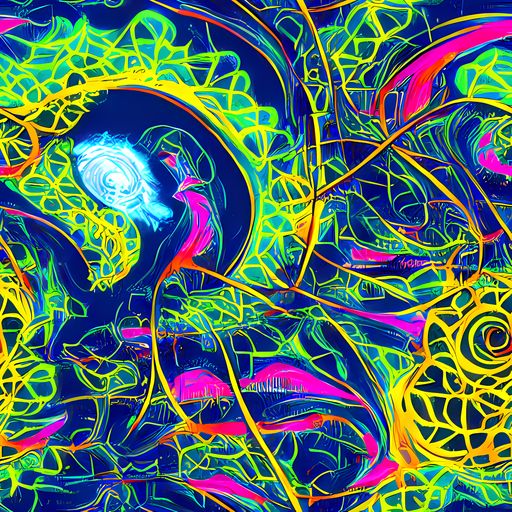 The Psychedelic Thicket pattern