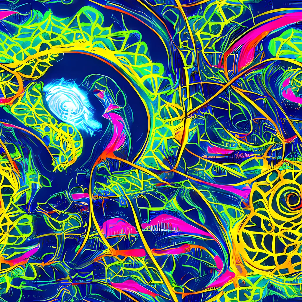 The Psychedelic Thicket pattern
