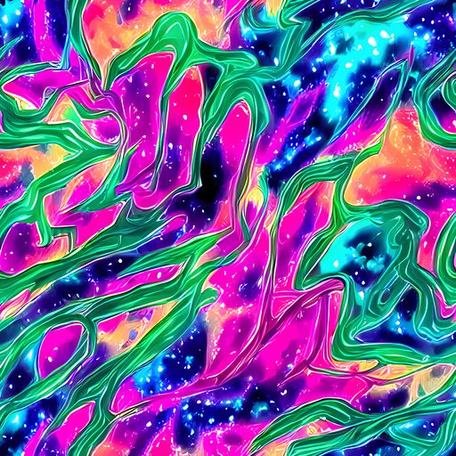 The Hypercolor Oasis pattern